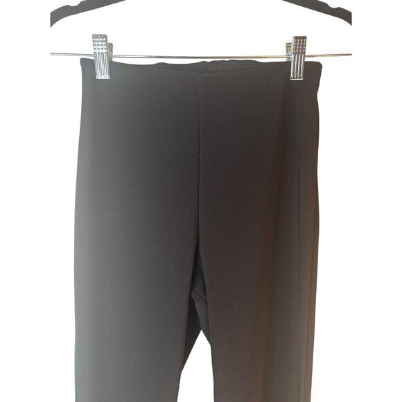 2/$30 ZARA Womens Small Black Split Hem Leggings Flare Pants - Picture 8 of 16